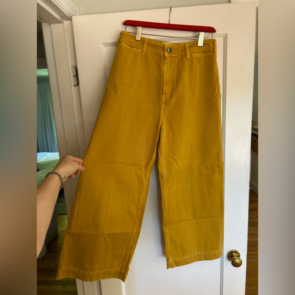 Free People Patti Pant! - Mustard